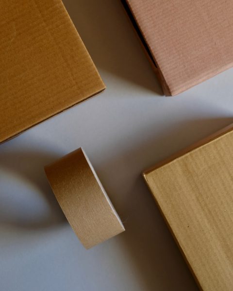 brown wooden board on white surface